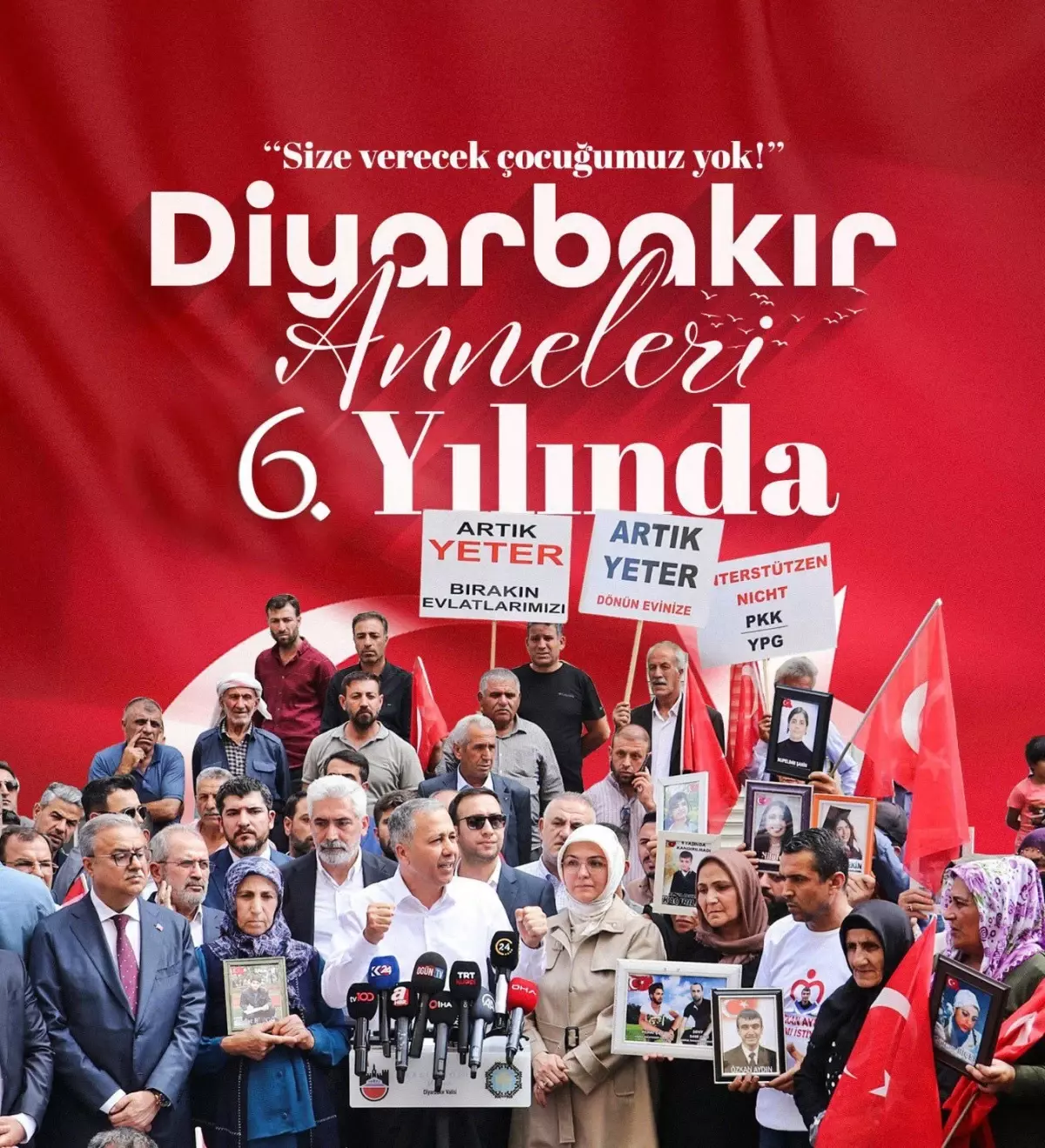 Diyarbakır Anneleri’nin Nöbeti 6. Yılında, 55 Terörist İkna Edilerek Teslim Oldu