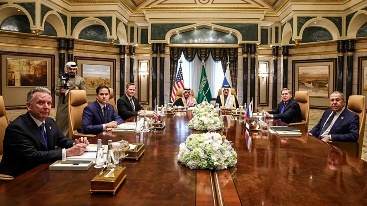 ABD ve Rus heyetleri Riyad’daki görüşmeyi tamamladı: Normalleşme ve Ukrayna barışı gündem maddesi