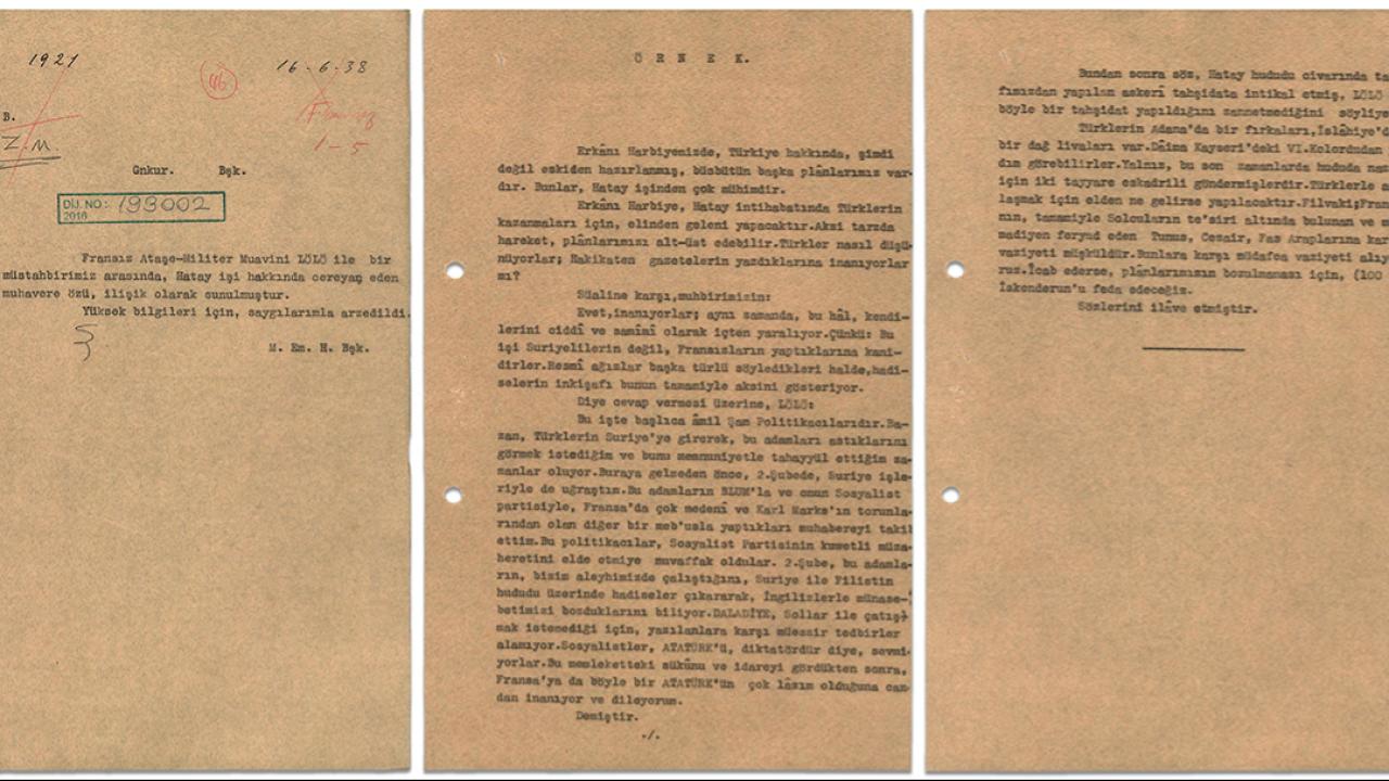 MİT Troçki’nin sürgünüyle ilgili ”Sovyet” raporunu paylaştı