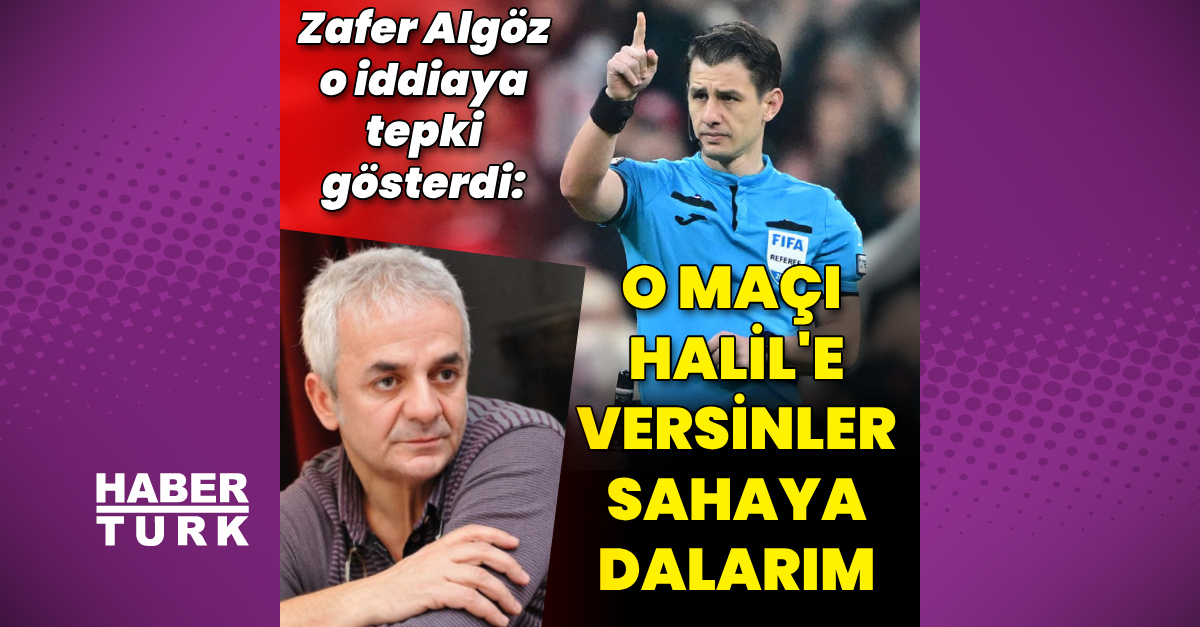 Zafer Algöz isyan etti: Sahaya dalarım