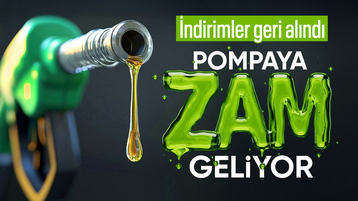 Benzine zam geliyor